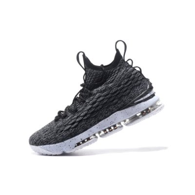 Nike Erkek Lebron 15 Gri / Siyah Basketbol Ayakkabısı Türkiye - 01U4N8UO